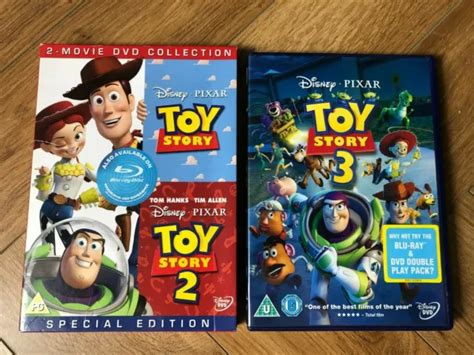 Dvd Disney Toy Story 1 2 And 3 Trilogy Inc Special Edition Box Set 12