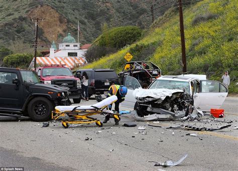 Photos Bruce Jenner Takes Sobriety Test After Car Crash That Killed