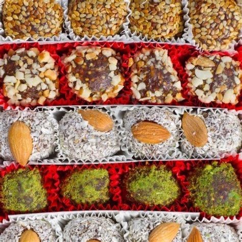Assorted Turkish Delight Bars In A Box Lokum Soft Candies Turkish