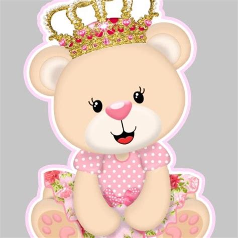 placa ou display ursinha princesa no elo7 imagine personalizados d7158f ursinha princesa