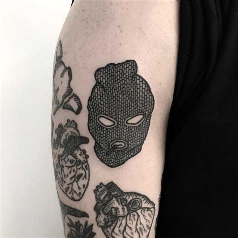 Gangsta Ski Mask Tattoo U Gene Inkspiration World Tattoo Board