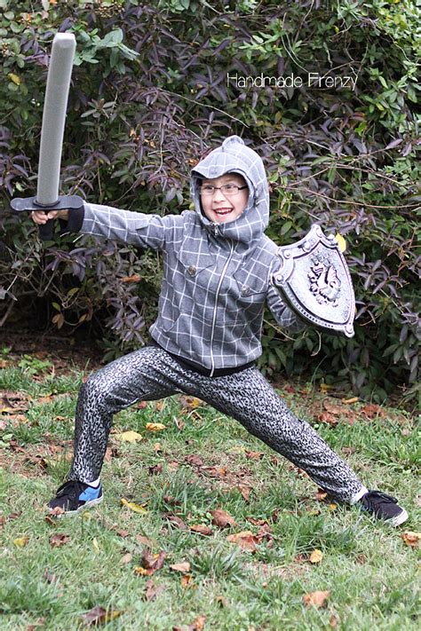 Knight Hoodie Knight Costume Handmade Frenzy