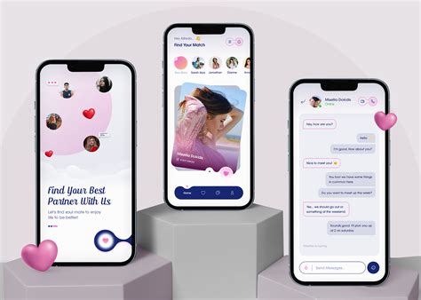 Dating App Design To Find Your Perfect Match📱💞 by Excellent Webworld on
