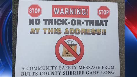 Sex Offenders Suing Butts County Sheriff Over No Trick Or Treat Signs