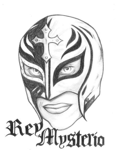 Rey Mysterio Mask Coloring Page My Xxx Hot Girl