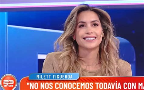 Milett Figueroa Se Presentó En La Televisión Argentina Antes Del Inicio De ‘bailando 2023′ De