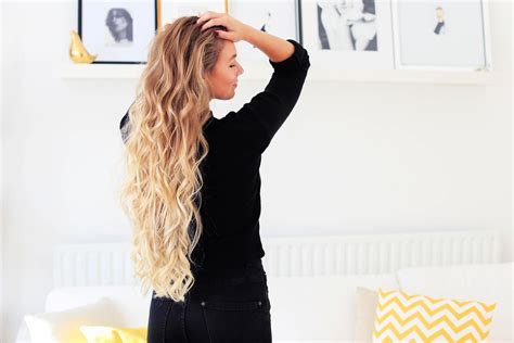 Loose Curls Easy Hair Tutorial For Big Full Length Curls Luxy Hair