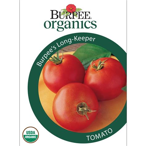 Burpee Organic Burpees Long Keeper Tomato Vegetable Seed 1 Pack