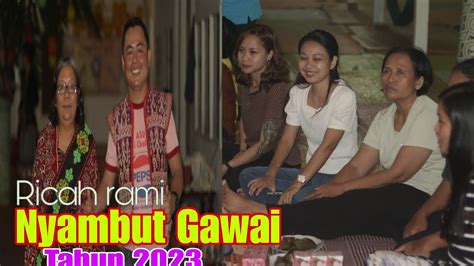 Penuh Meriah Menyambut Hari Gawai Tahun Di Rumah Panjang Ulu Entabai Pakan Sarawak Youtube