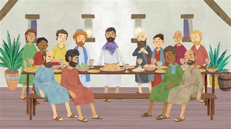 Top 198 Last Supper Animation