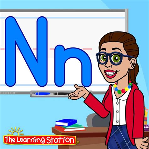 Letter N The Learning Station