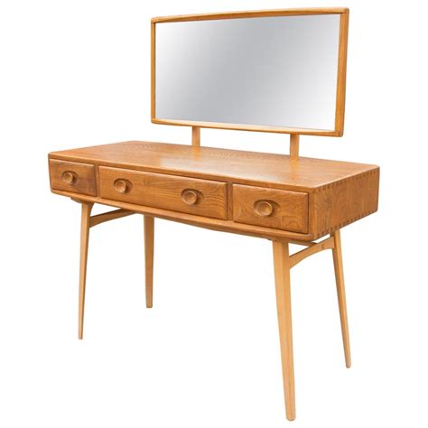 Mid Century Modern Dressing Table And Mirror For Sale At 1stdibs Mid