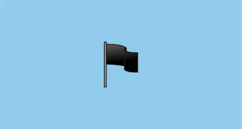 🏴 Drapeau Noir Emoji On Emojidex 1014