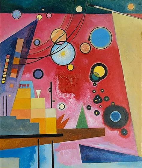 Wassily Kandinsky — Heavy Red 1924