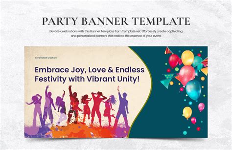 Party Banner Template Download In Illustrator Psd Png