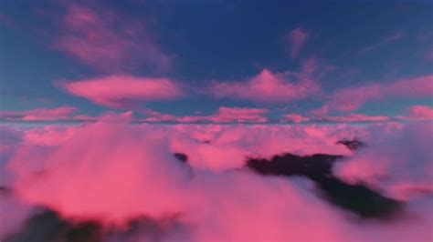 Aerial Dream Clouds 4k Motion Graphics Videohive