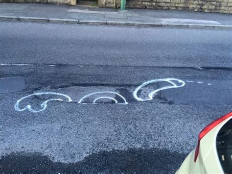 Street Artist Wanksy Spray Paints Penises Around Potholes To Get Them Filled Trending CBC News