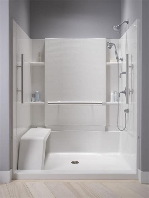Shower Stall With Bench Seat