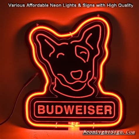 Budweiser Spuds 3d Beer Neon Light Sign Beer Bar Neon Signs