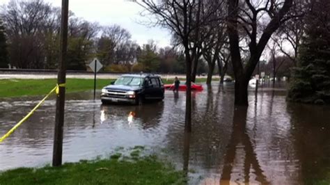 Floods Soak Chicago Suburbs Youtube