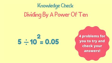 How To Divide By A Power Of Ten Math Resources Math Help Videos
