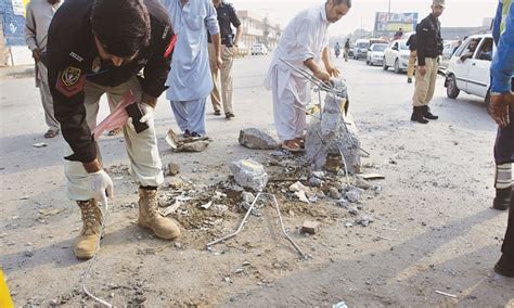 Ied Blast Leaves Six Injured Newspaper Dawncom