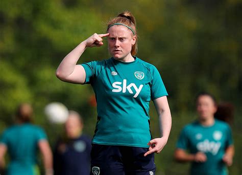 Irish Footballer Amber Barrett Proud To Be A Role Model