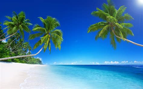 Beach Wallpaper Landscape Wallpaper Tropical Paradise Beach