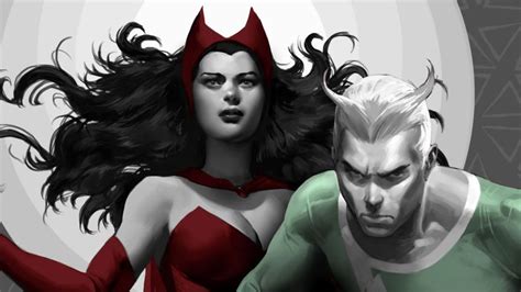 the new scarlet witch and quicksilver series brings together marvel s most important superheroes