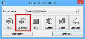 If you don't see this, type ij scan utility in the search bar. Canon : PIXMA Manuals : MG2900 series : Scanning Documents