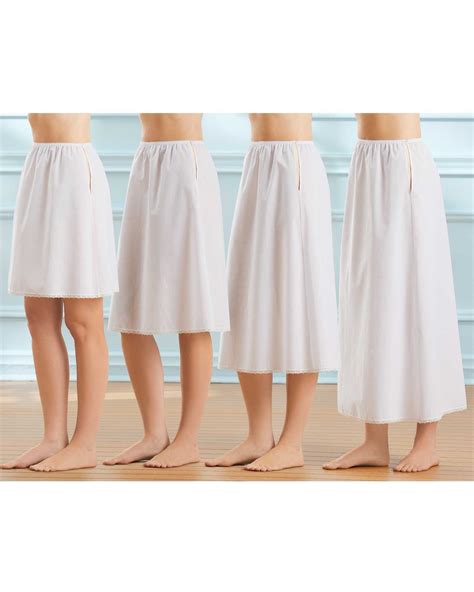 Cotton Half Slips Half Slip Fashion Skirts