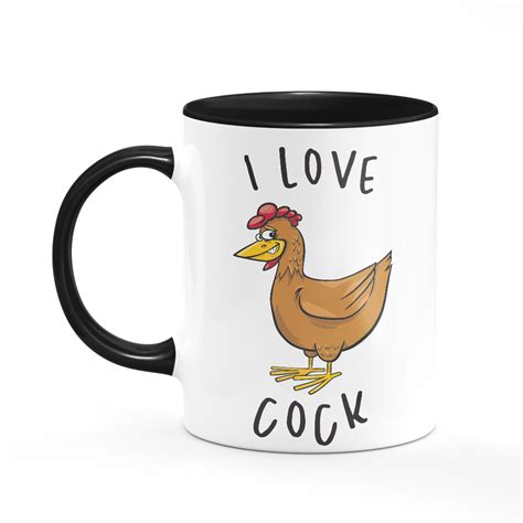 I Love Cock Mug Funny Rude Offensive T For Girlfriend Wife Colleague Cup Ebay