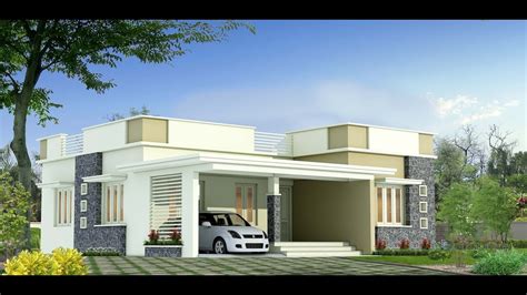 Flat Roof Single Storey House Plans Roof Flat Africa House South
