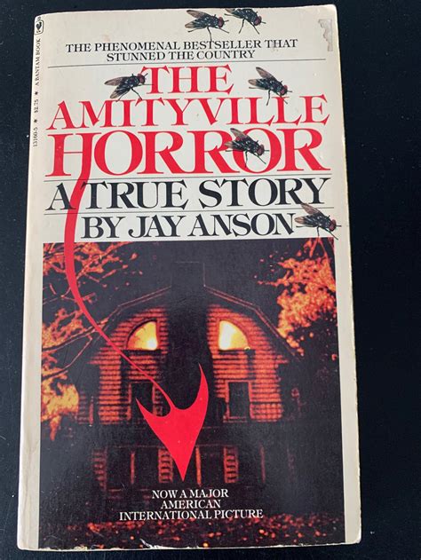 Amityville Horror A True Story By Jay Anson Book Bantam Movie Etsy