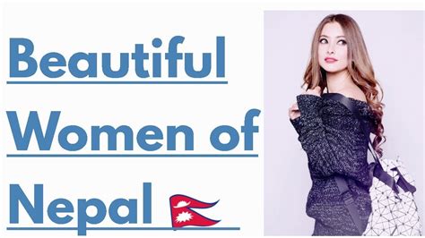 Top 15 Most Beautiful Women Of Nepal 🇳🇵 Youtube