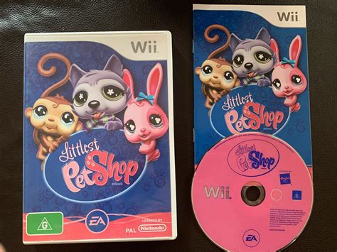 Littlest Pet Shop Nintendo Wii Including Manual Retro Unit