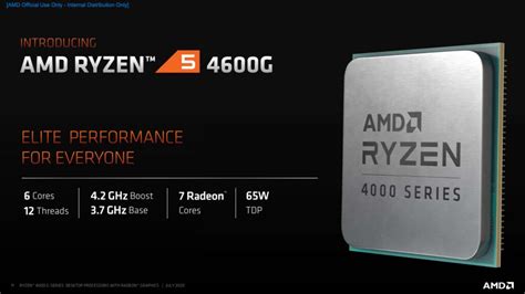 Amd Launches Ryzen 4000 G Series Desktop Cpus The Axo