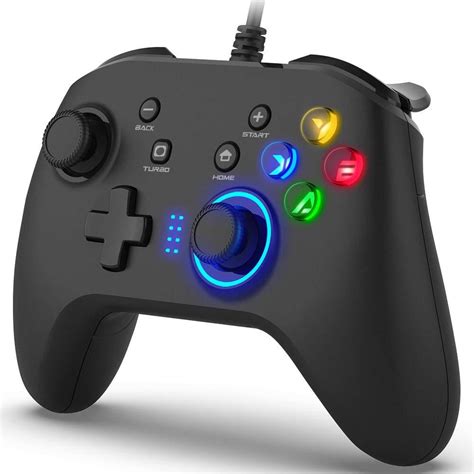 Download Wired Gaming Controller, Joystick Gamepad with Dual ...