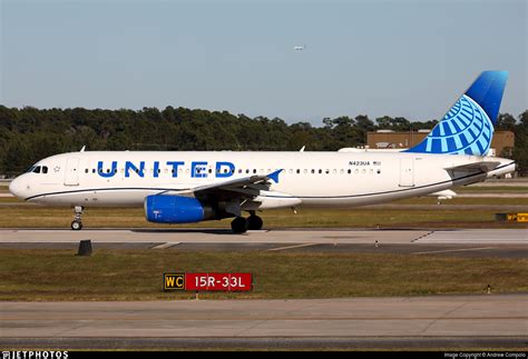 N423ua Airbus A320 232 United Airlines Andrew Compolo Jetphotos
