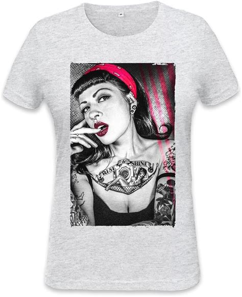 Hot Pinup Girl Womens T Shirt Xx Large Amazonca Clothing And Accessories
