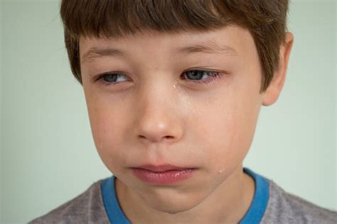 Photo Of A Boy Crying · Free Stock Photo