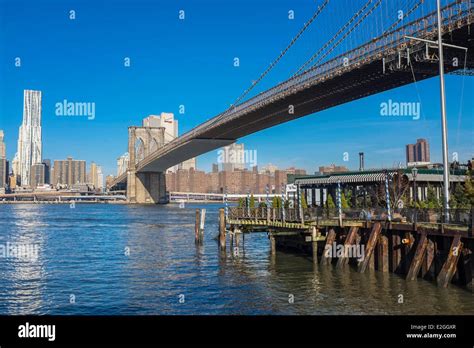 United States New York Brooklyn Dumbo District Fulton Ferry Landing