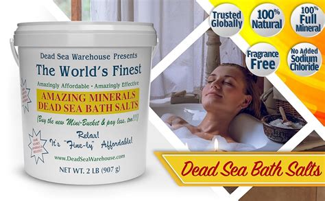 mua dead sea warehouse amazing minerals dead sea bath salts 5lbs high mineral content