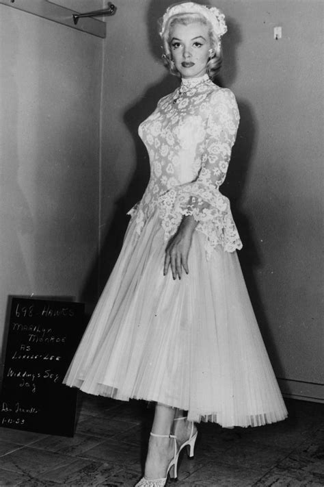 The Most Iconic Movie Wedding Dresses Ever Marilyn Monroe Wedding