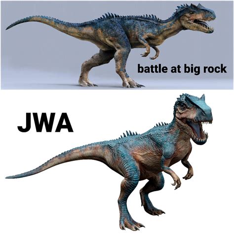 Do You Guys Are Thinking Like Me Allosaurus Gen 2battle At Big Rock Allosaurus