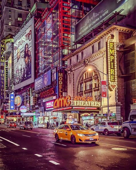 42nd Street Times Square New York 2017 New York State Night Life