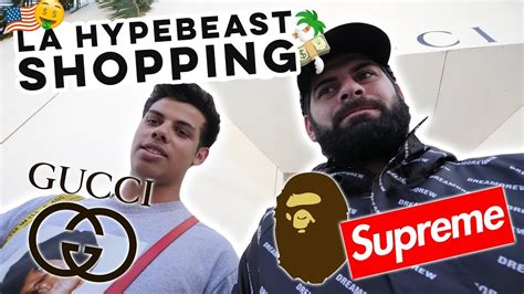 Insane Hype Shopping Week In La Hypebeast Merch Drop Youtube