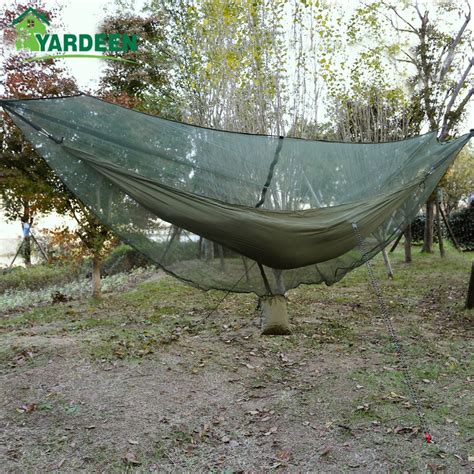 330150cm Outdoor Hammock Mosquito Net Cover Ultralight Portable Swing