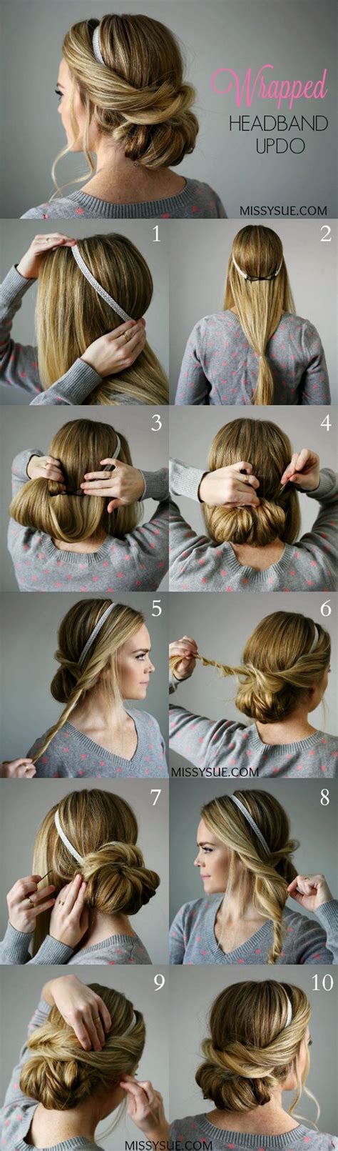 60 Easy Step By Step Hair Tutorials For Long Mediumshort Hair Her Style Code