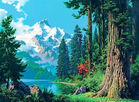Cuadros Modernos Pinturas y Dibujos : Lindos Paisajes ...